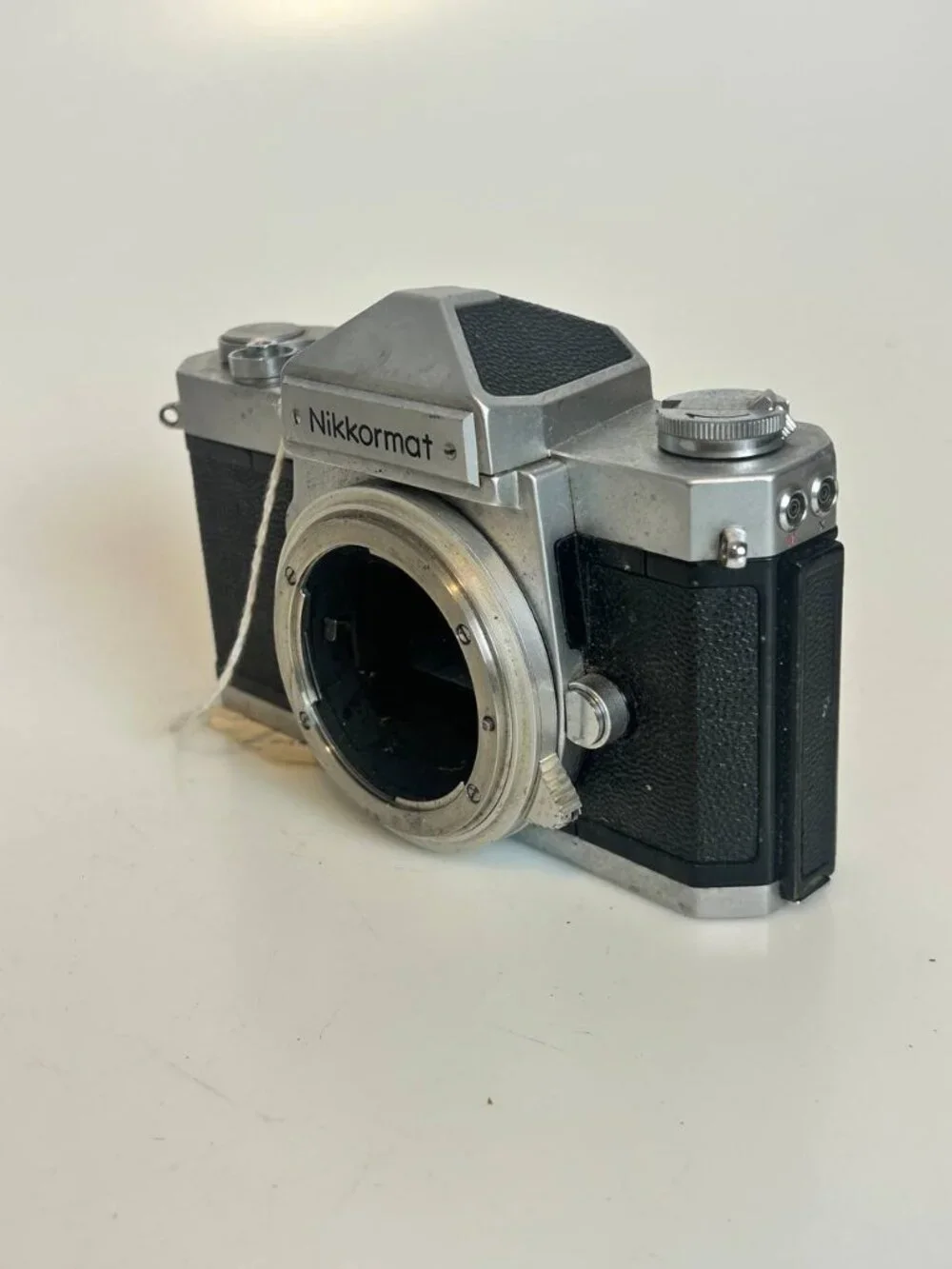 UNTESTED AS IS Nikkormat FTN 35mm SLR Camera Body - Chrome